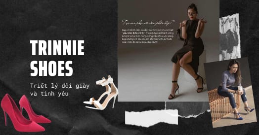 Trinnie thương hiệu đầu tiên chuyên giày cao gót Việt